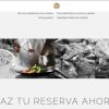 Landing Page de reservas