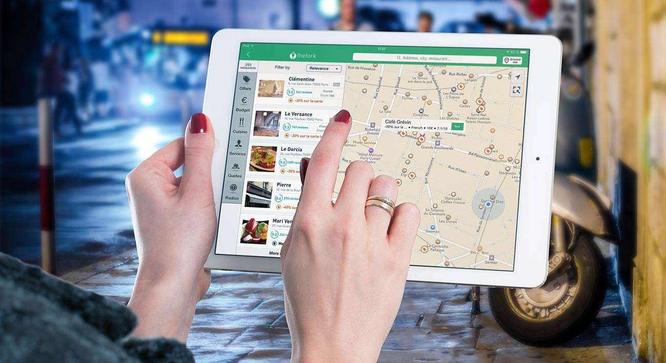 Apps de mapas. El Tenedor